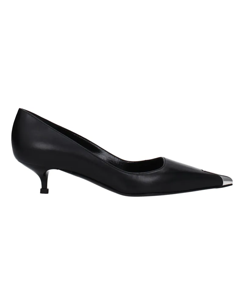 Alexander McQueen Décolleté Frauen Leder schwarz -