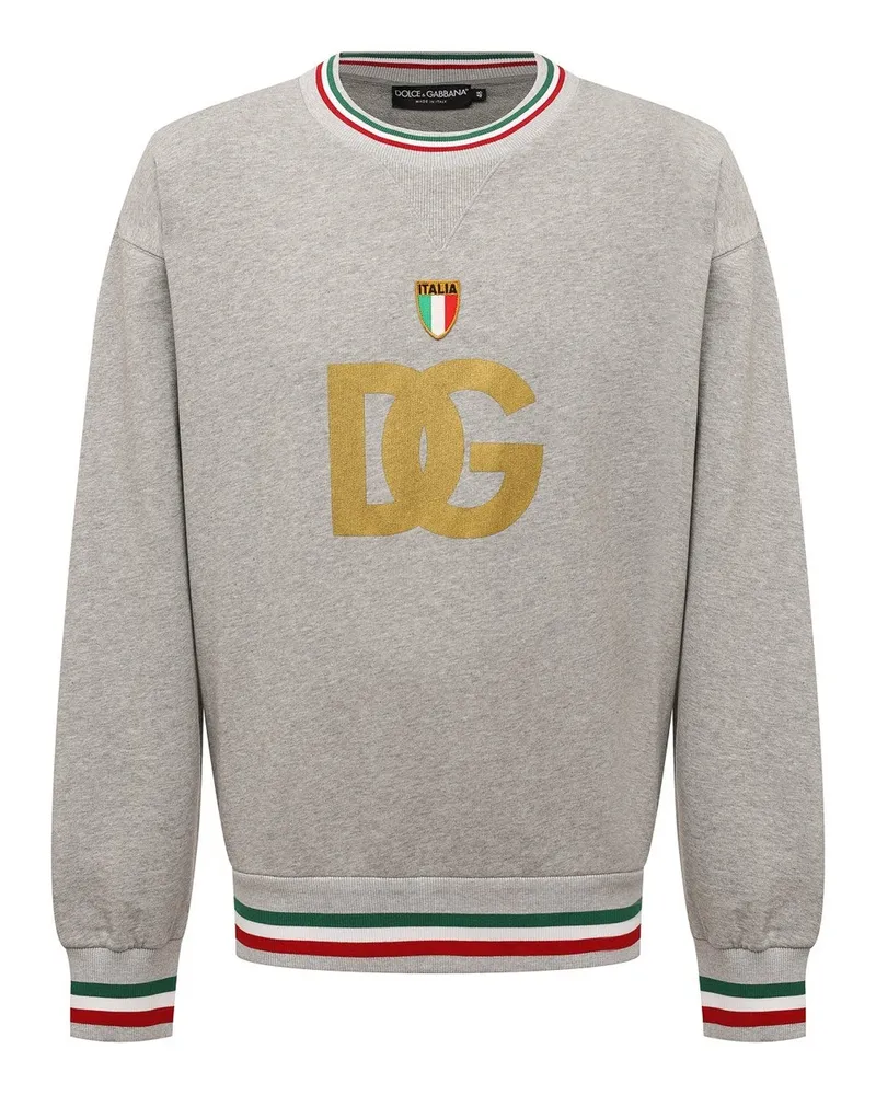 Dolce & Gabbana Logo Sweatshirt Grau