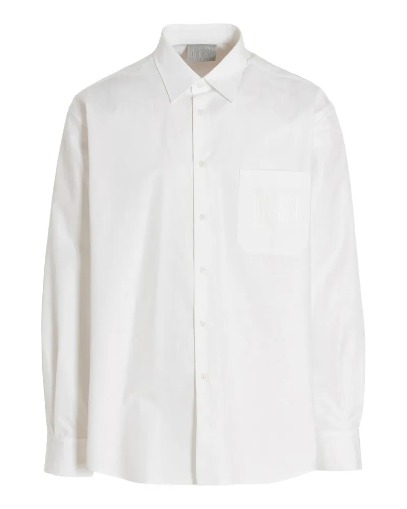 VTMNTS Barcode' Shirt White