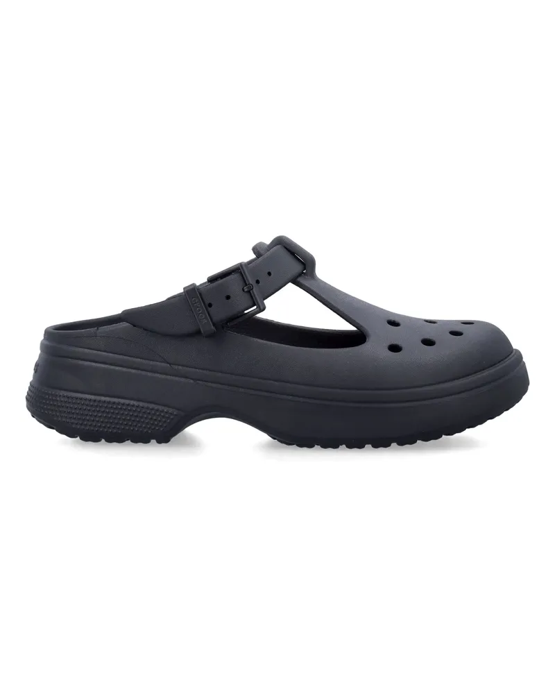 Crocs flache Schuhe schwarz Black