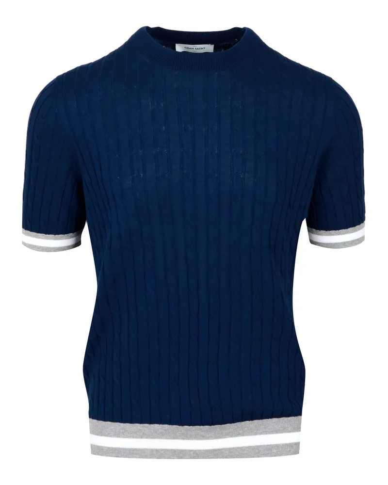 Gran Sasso Pullover blau Blue
