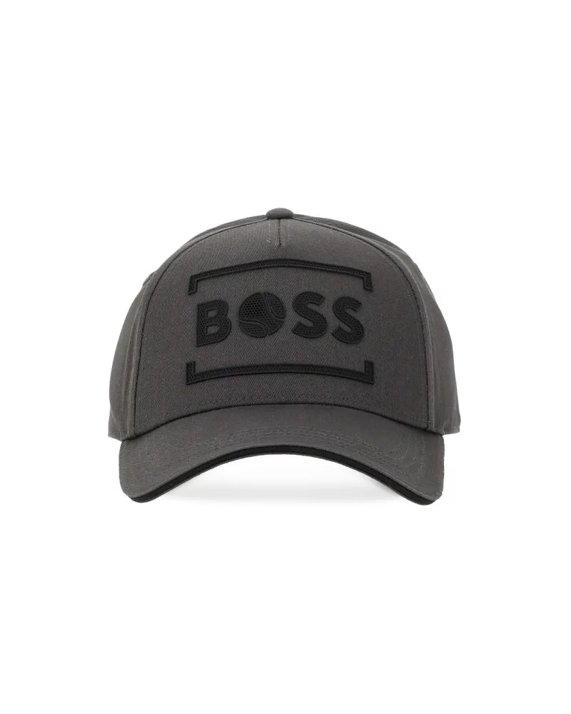 HUGO BOSS Baseballhut mit Logo Charcoal