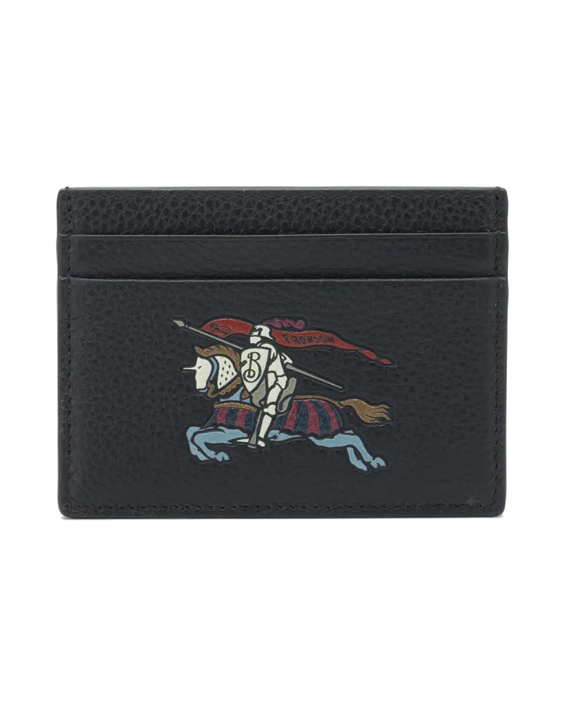 Burberry Kartenetui aus Leder Black