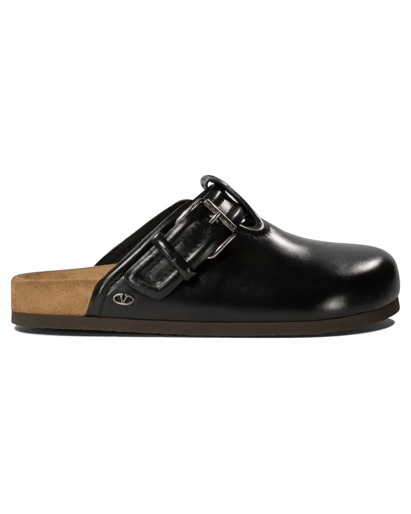 Valentino Garavani Fussfriend" Sabot Black