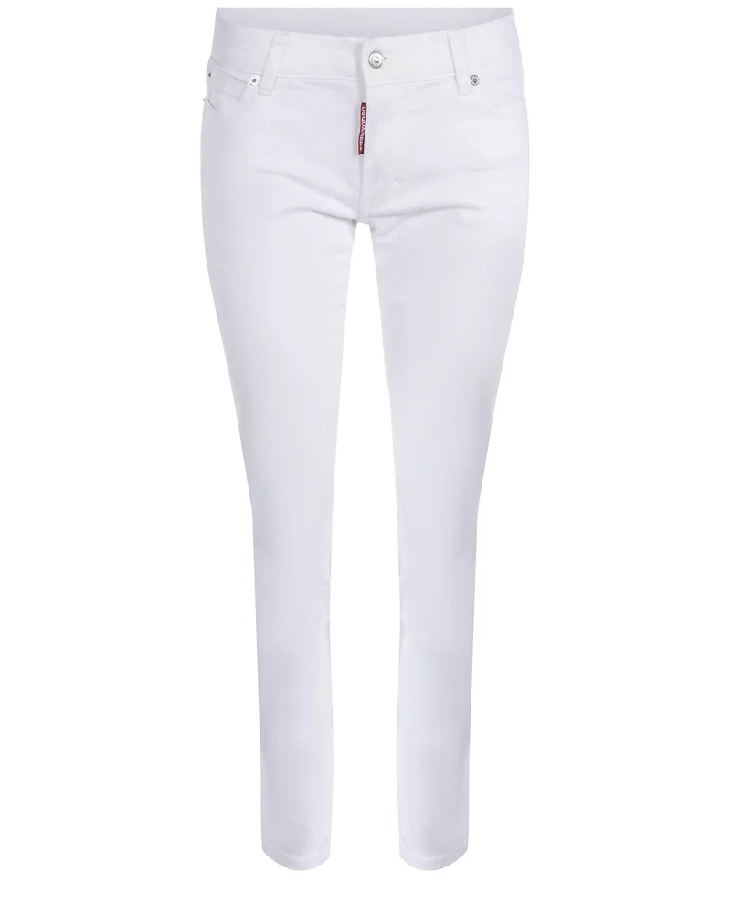 Dsquared2 Jennifer' Jeans aus Stretch Jeans White