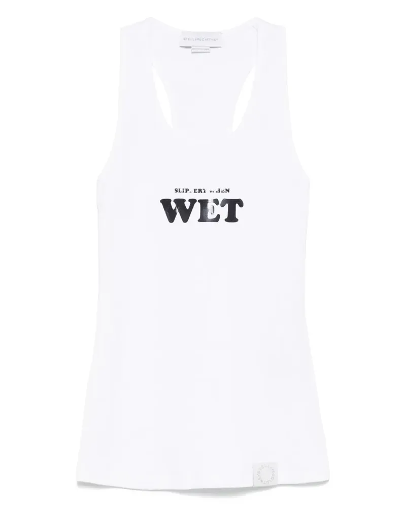 Stella McCartney Rubberized Print Tanktop Gummi 9000
