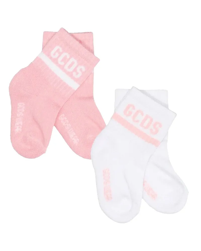 GCDS Socken Pink