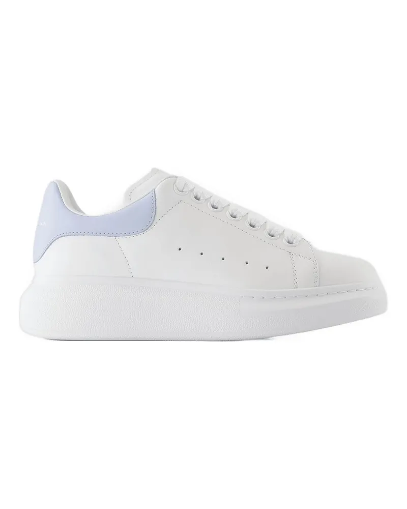 Alexander McQueen Sneaker übergroße Alexander MC Queen Leder Weiß übergroß White