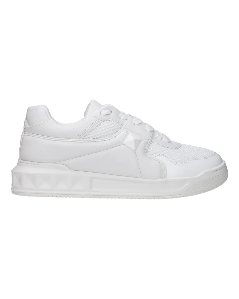 Valentino Garavani Sneakers Herren Stoff weiß -