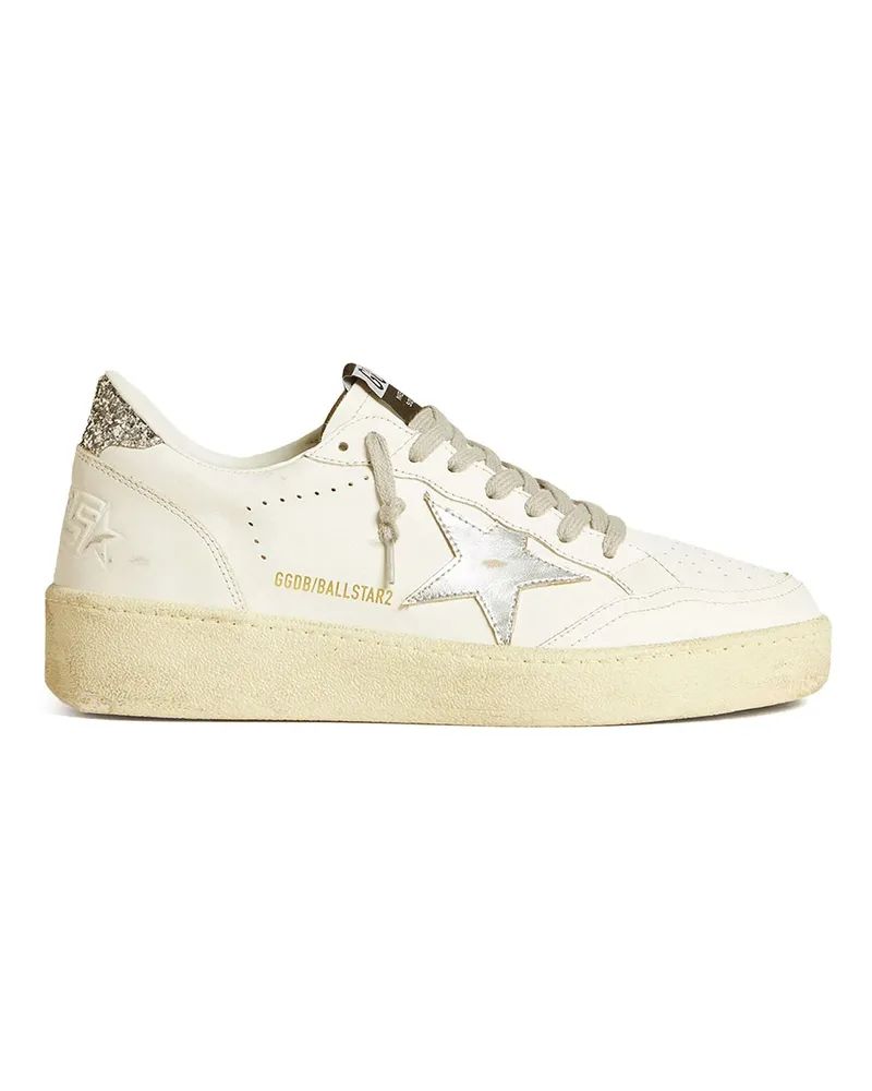 Golden Goose Goldene Gänse -Turnschuhe weiß White