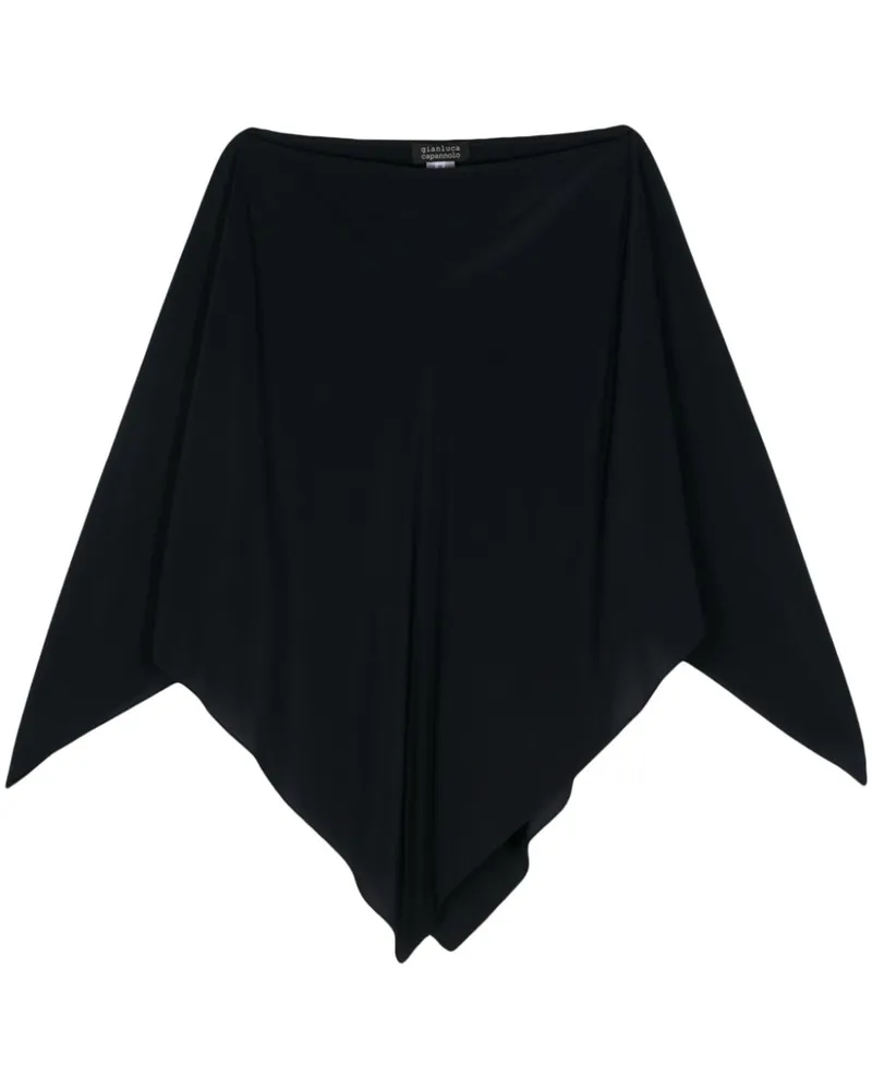Gianluca Capannolo Isabella Silk Cape Blau