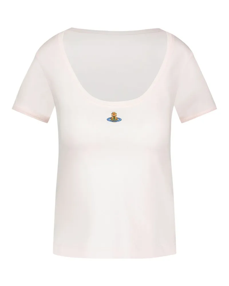 Vivienne Westwood Micro Lollo T -Shirt  Cotton Pink Pink