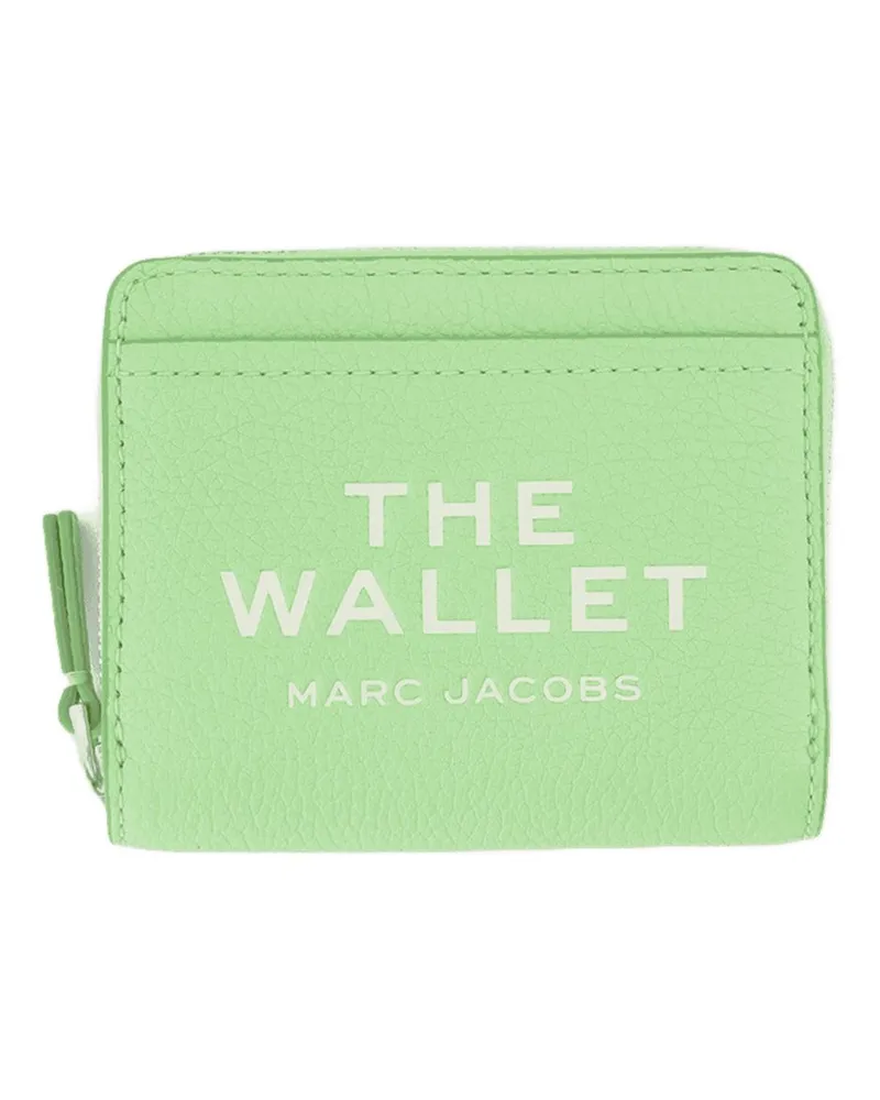 Marc Jacobs Die Mini -kompakte Brieftasche  Ledergrün Grün