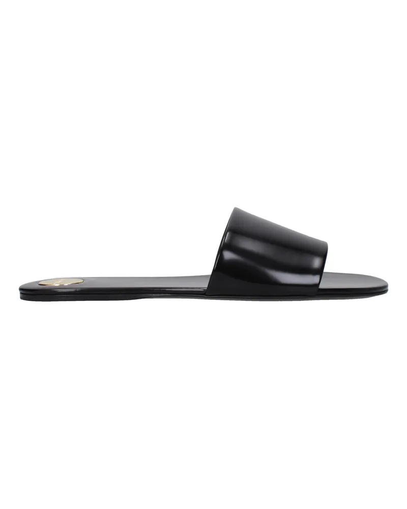 Saint Laurent Hausschuhe und Hufe Carlyle Frauen Leder schwarz -