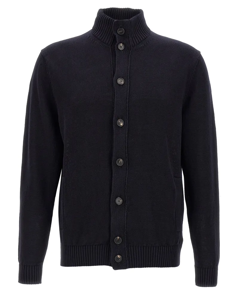 Zanone Chioto' Strickjacke Blue