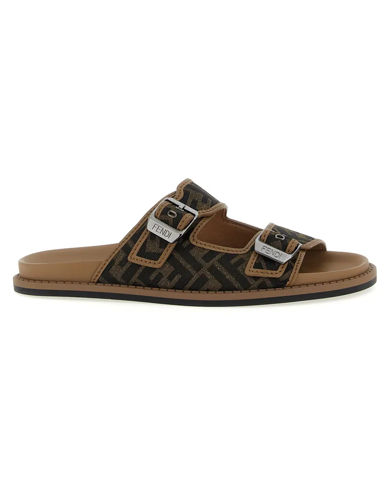 Fendi fendi fühlt Sandalen Brown
