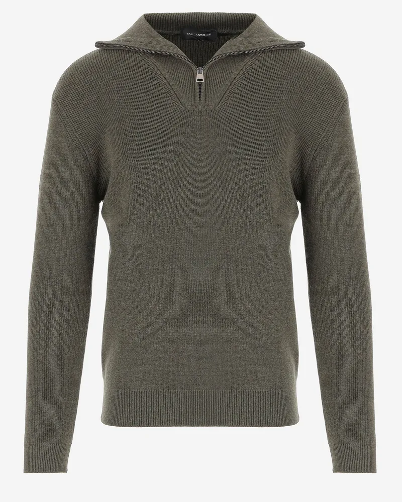 Tagliatore Linton Wollpullover Green