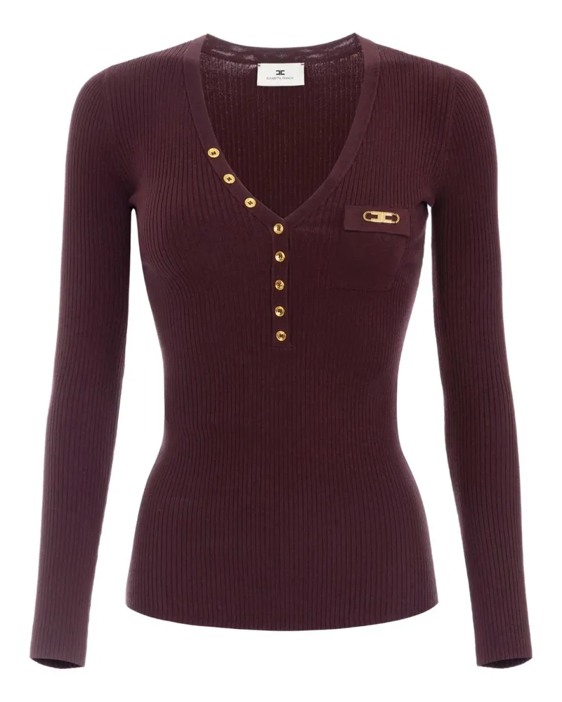 Elisabetta Franchi Pullover rot Red