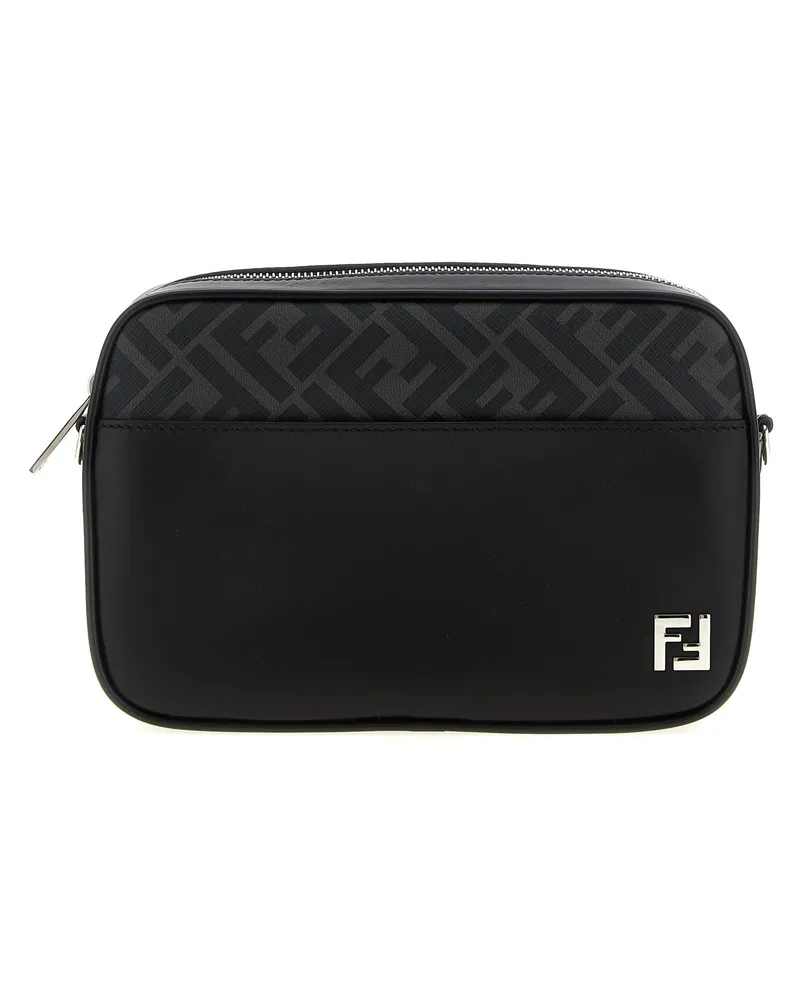 Fendi Umhängetasche „Camera Case Squared Ff Black