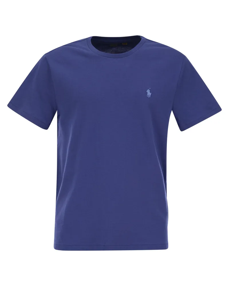 Ralph Lauren Slim Fit Jersey T -Shirt Königsblau