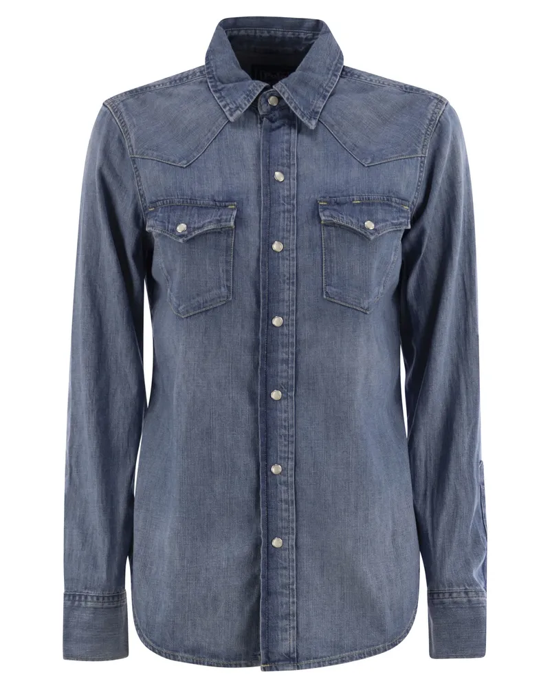 Ralph Lauren Denim Western Shirt Denim