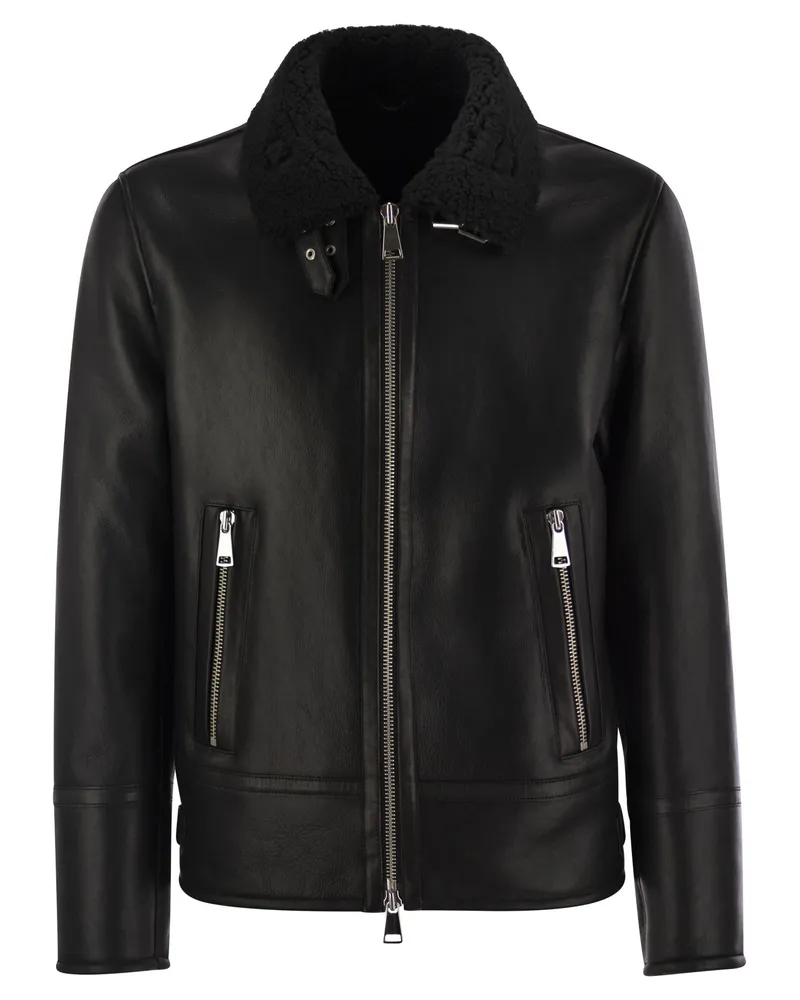 Dondup Normale Sheellingjacke Black