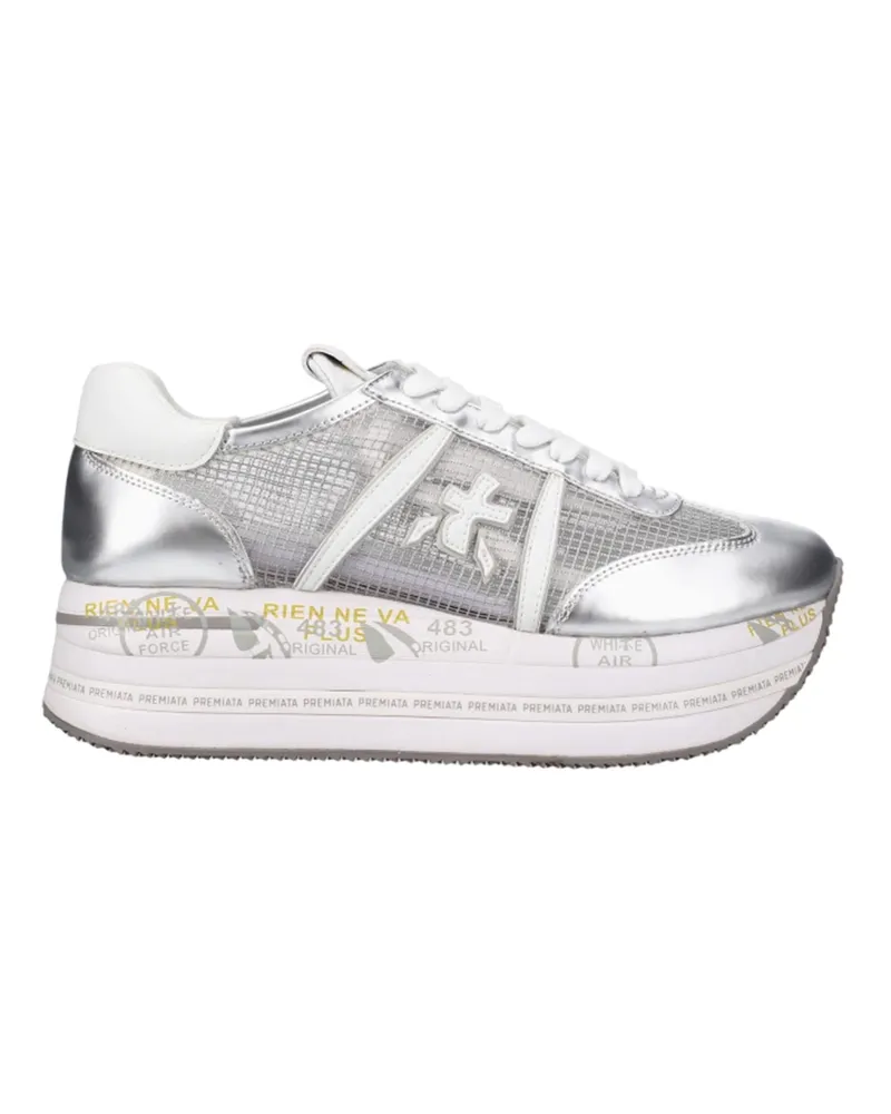 Premiata Premata -Turnschuhe Silber Silver