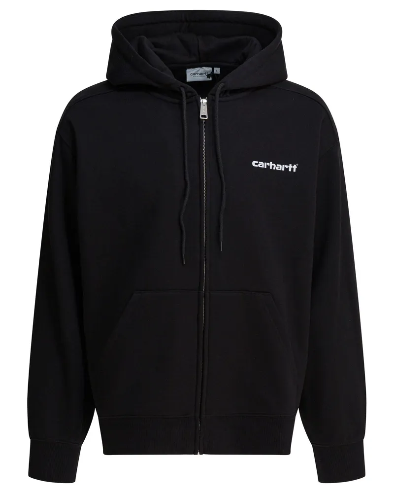 Carhartt WIP Archive Lines“ Kapuzenpullover Black