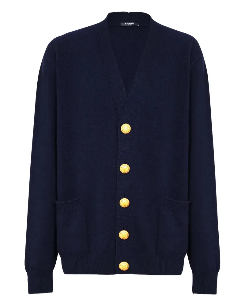 Balmain strickte Strickjacke 6aj