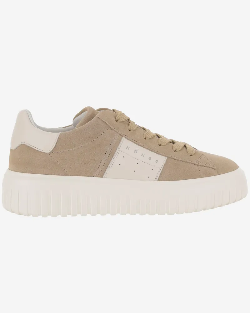 Hogan Hogan H Stripes Sneakers Beige