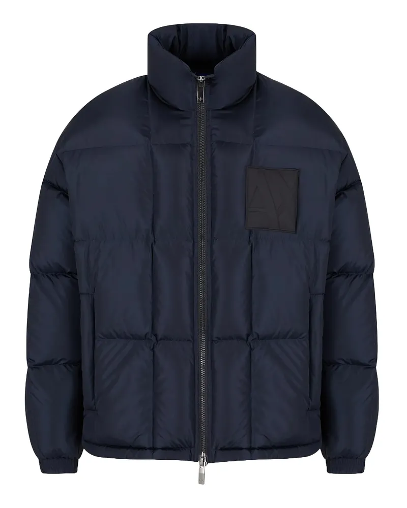 Armani Exchange Coats Blau Blue