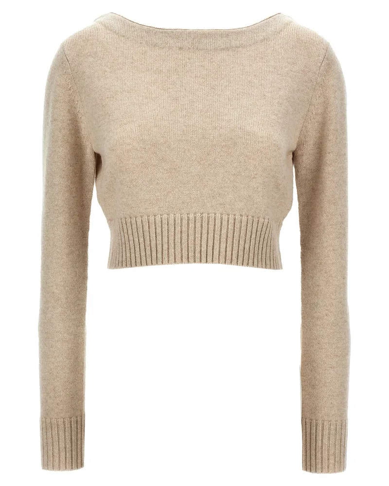 Max Mara Angri' Pullover Beige