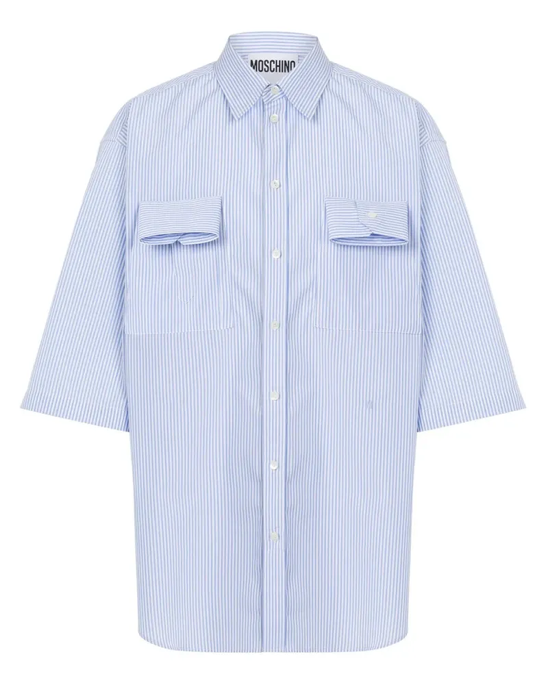 Moschino Hemd mit Anwendungen 2303
