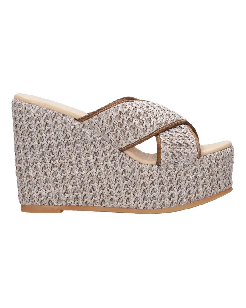 Espadrilles Sandalen braun Brown
