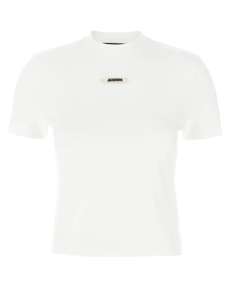 Jacquemus Le T Shirt Gros Grain' T -Shirt White