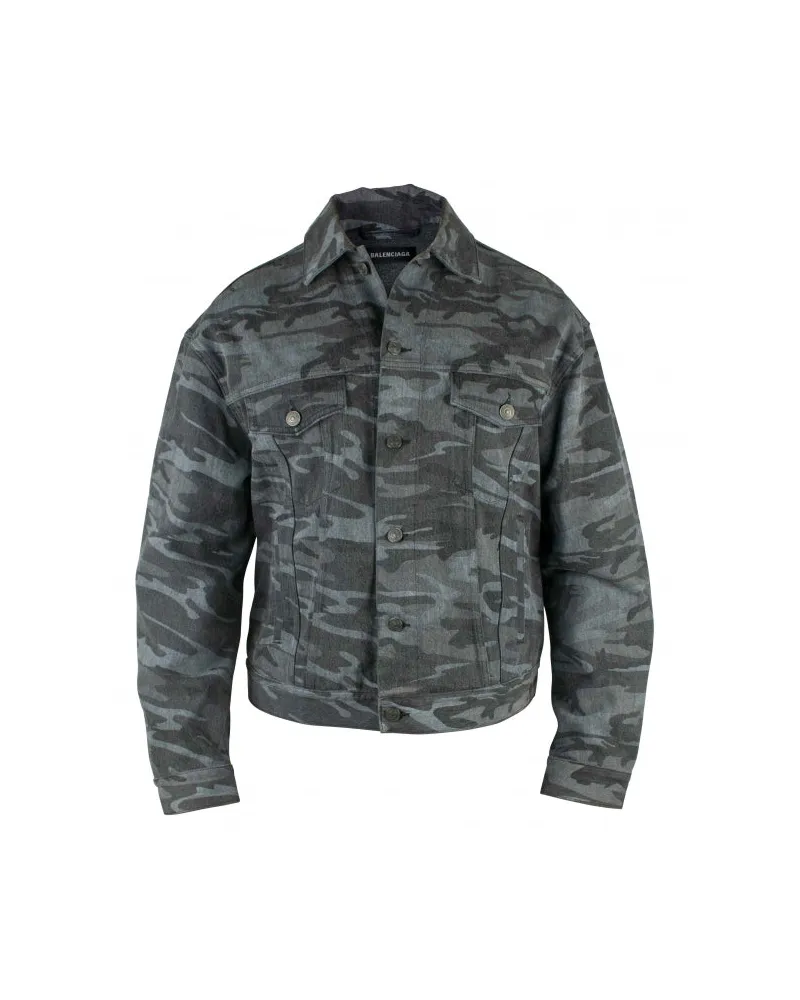 Balenciaga Jeansjacke Grey