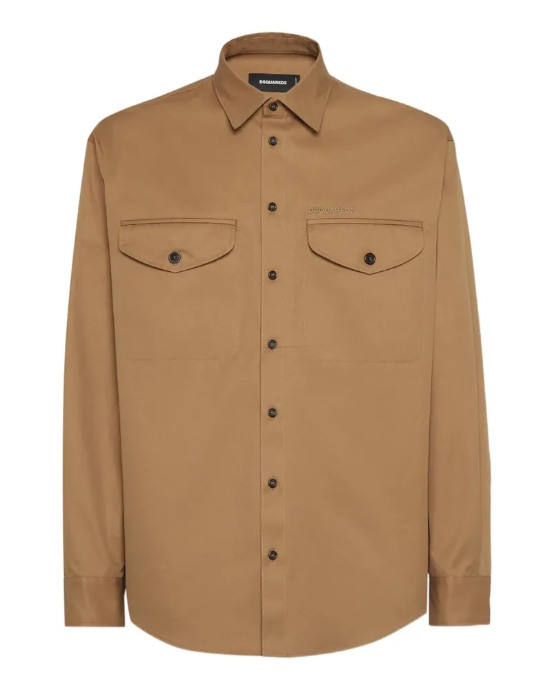 Dsquared2 Hemden Braun Brown