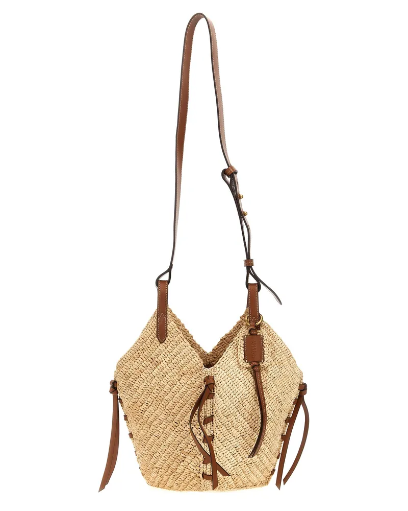 Isabel Marant Tampa Mini' Umhängetasche Beige