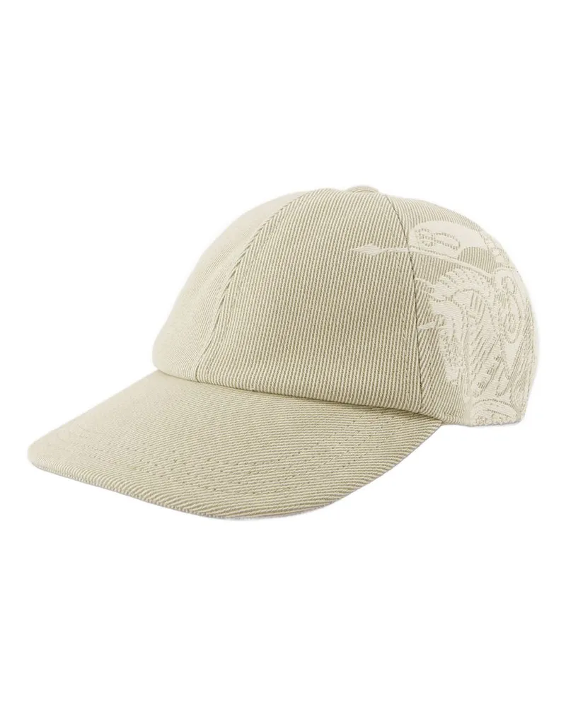 Burberry Ekd Twill Cap  Synthetic Beige Beige