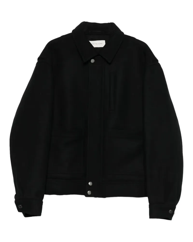 Dries van Noten DRIES VAN NERTEN VEERPERNY BIS 2216 M.W. Jacke schwarz 900	black