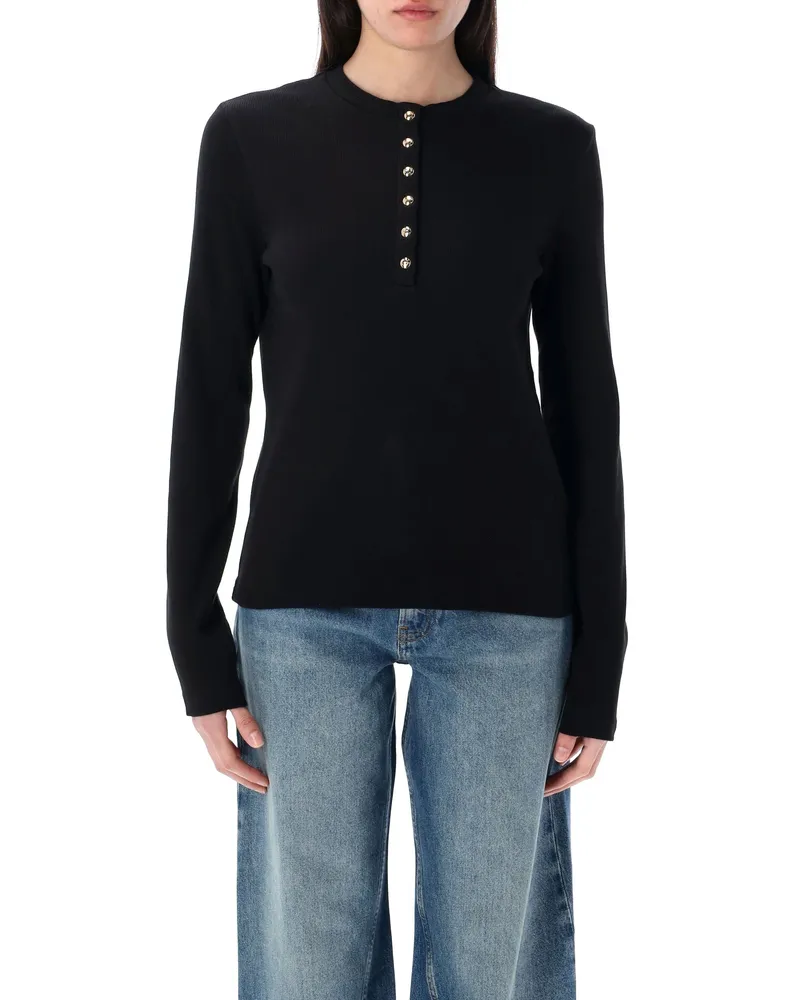 Anine Bing T -Shirts und Polos schwarz Black