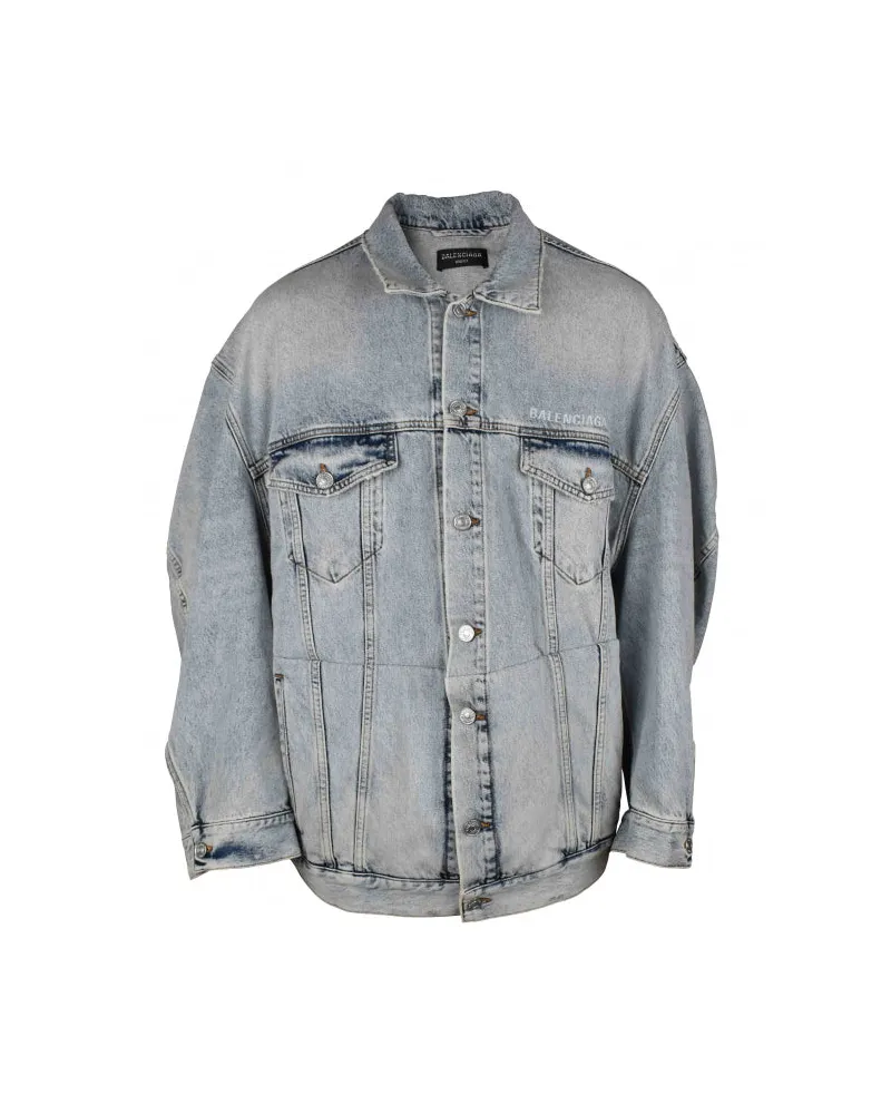 Balenciaga Jeansjacke Blue