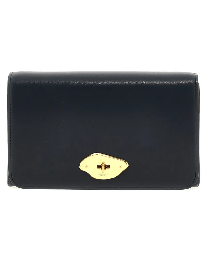 Mulberry Lana' Brieftasche auf der Kette Blue