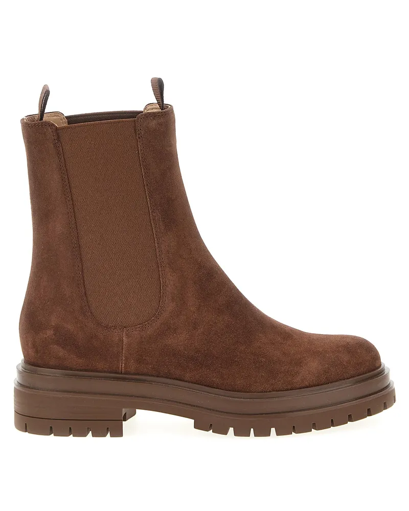 Gianvito Rossi Chester' Knöchelstiefel Brown