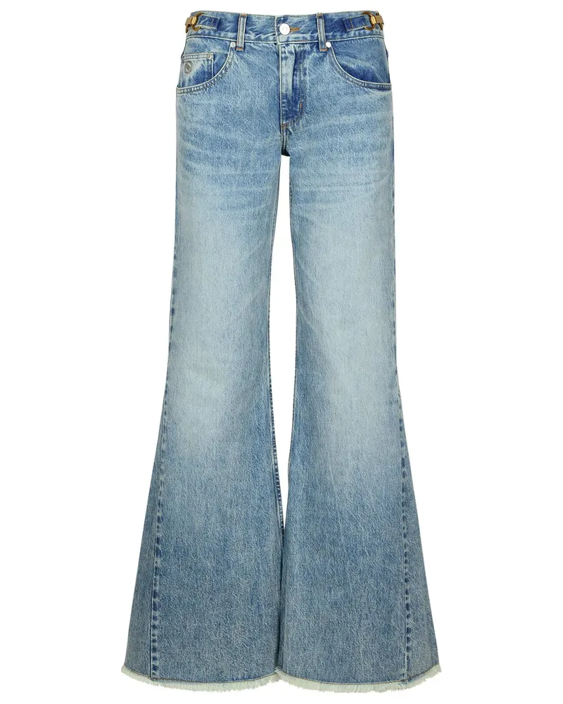 Stella McCartney Stella Mc Cartney Hellblaue Baumwolljeans Blue