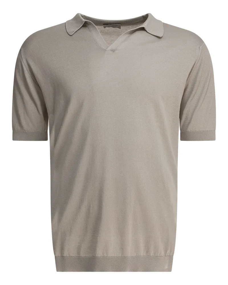 John Smedley Polo -Hemden Grey