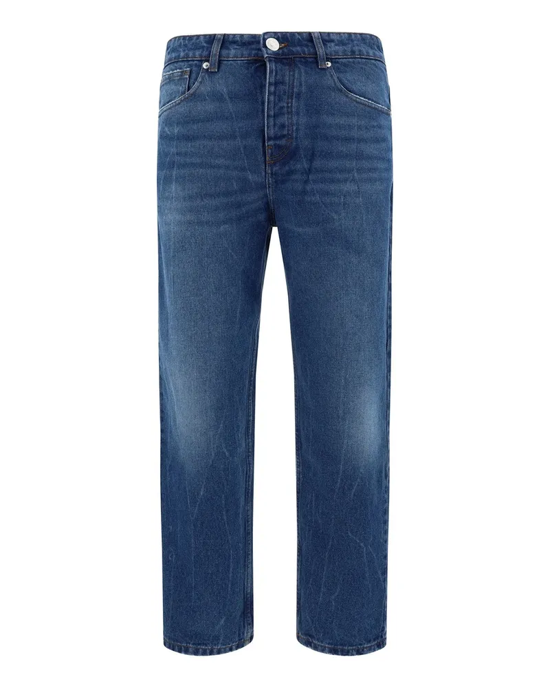AMI Paris Ami Paris verjüngte Fit Jeans Blau