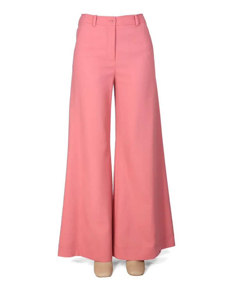Moschino Chic Flare Hosen Pink