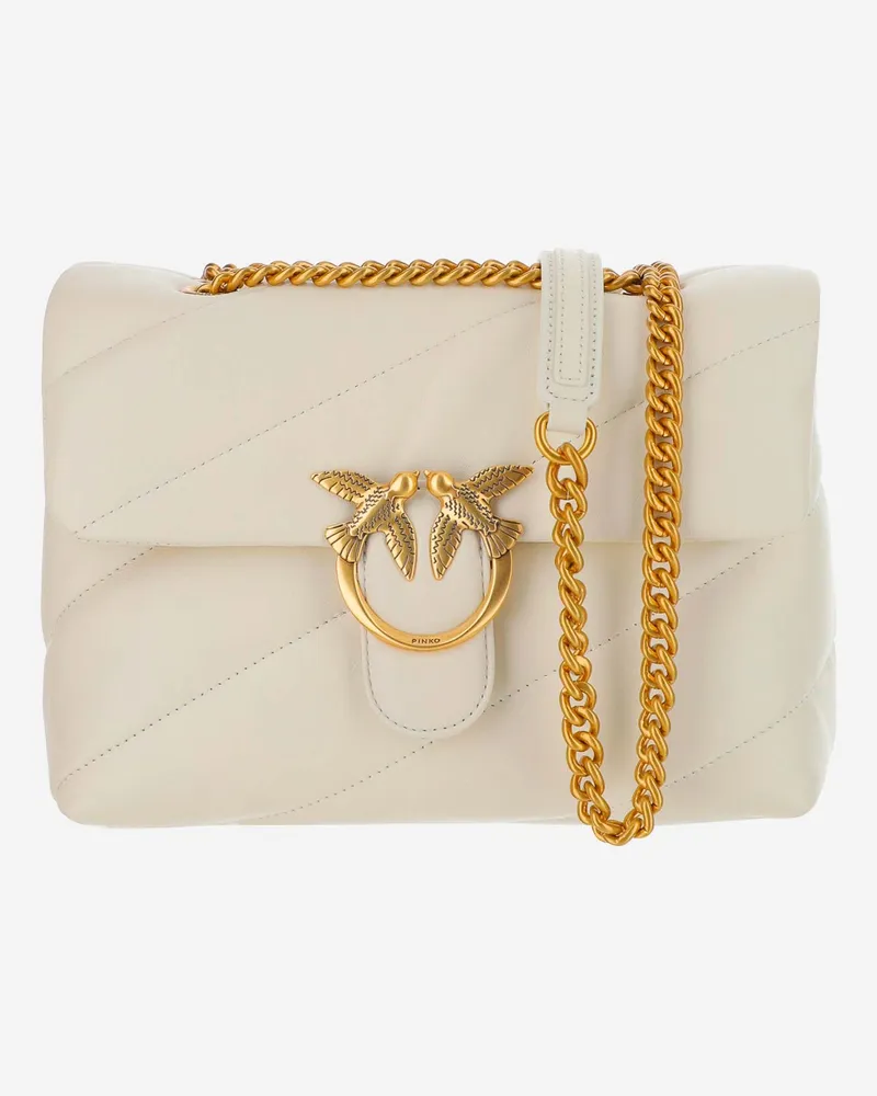 Pinko Love Classic Puff -Tasche White