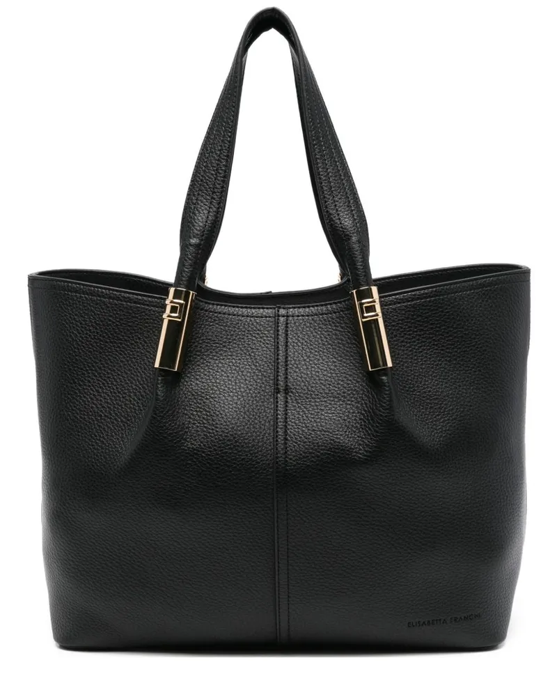 Elisabetta Franchi Einkaufstasche Black